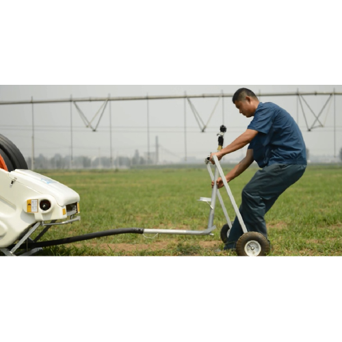 el irrigador profesional de carrete de mangueras de pequeño tamaño